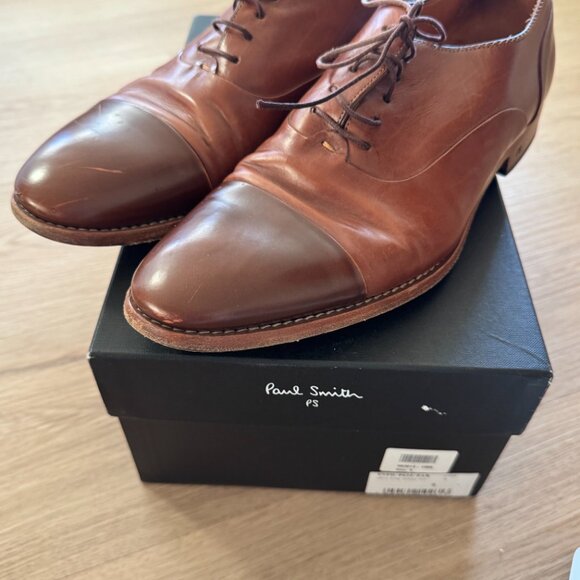 Paul Smith Adrian Cap Toe Oxford Dress Shoes - Size 9